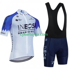 Ineos Grenadier Blanc Cykeltrøje + Bib Cykelshorts 2023